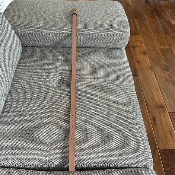 Christian Dior Rose Des Vents 20mm Saddle Belt - 75 - Picture 13 of 15